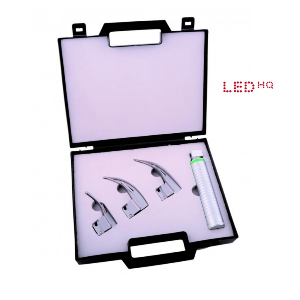 Fiber Optic Macintosh Pediatric Laryngoscope Set HILTONBRO