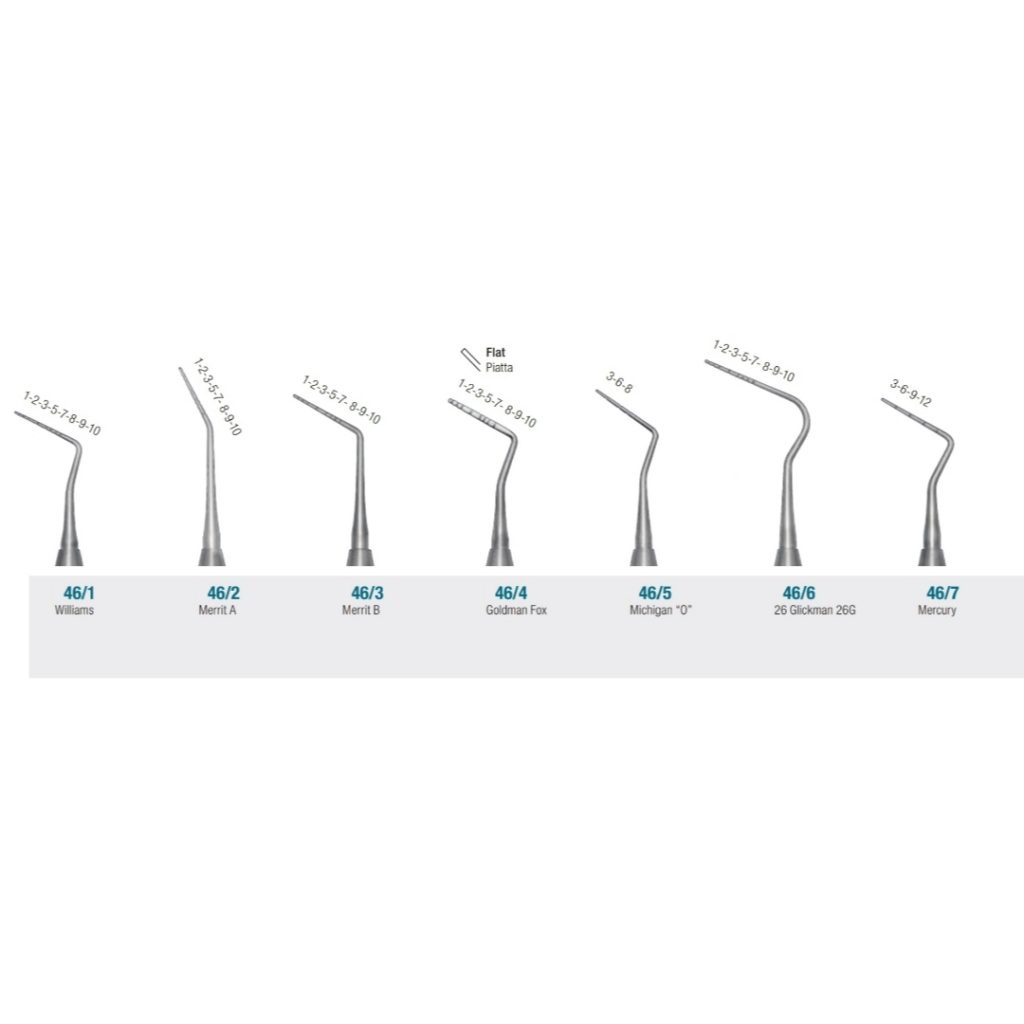 Periodontal Probe Williams Single Ended HILTONBRO